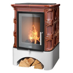 Kachlová kamna ABX Marina exklusive, Hnědá